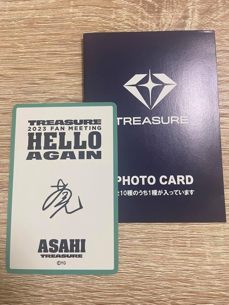 treasure ポップアップ　特典　アサヒ treasure ポップアップ 特典 トレカ アサヒ - メルカリ